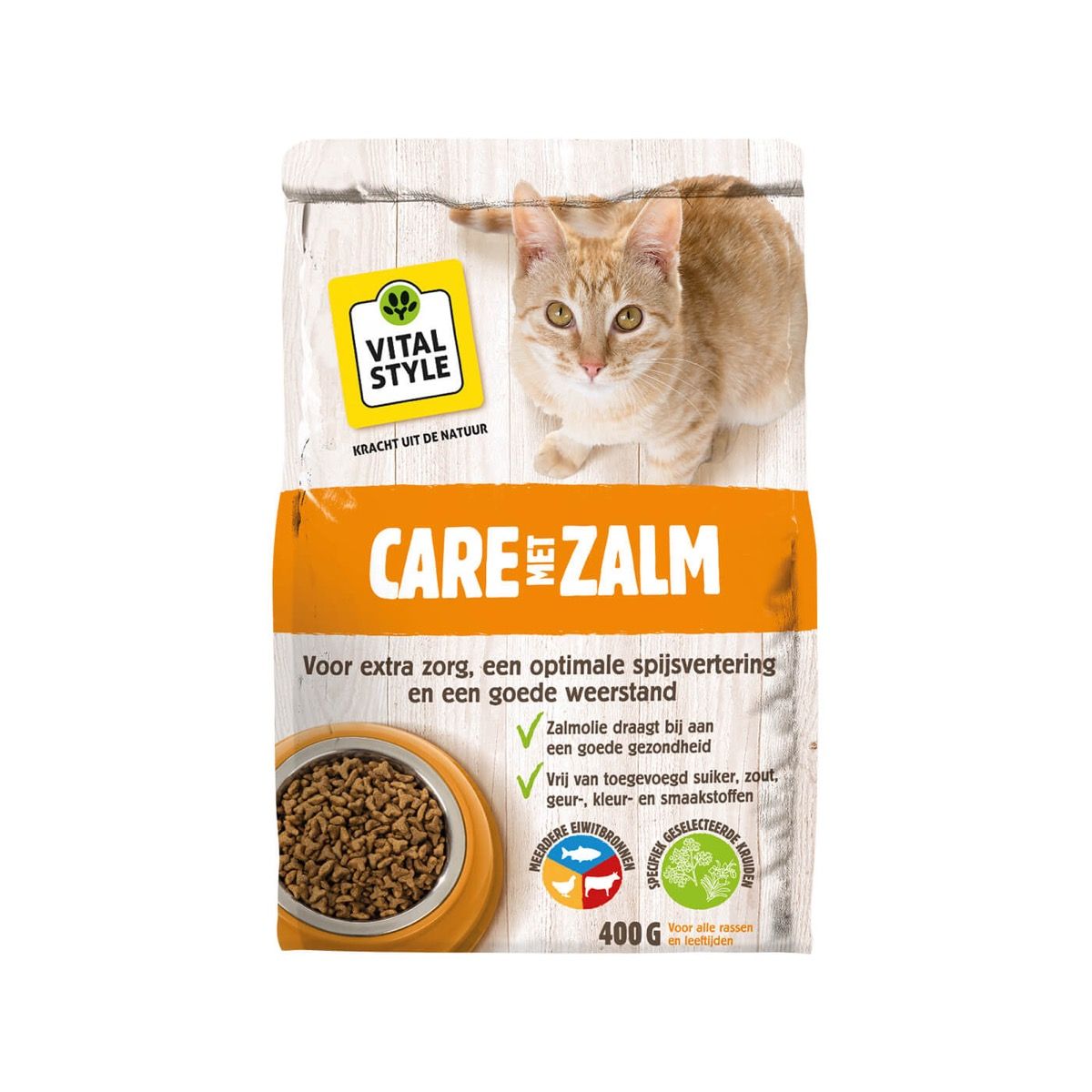 Kat Care Met Zalm Brok