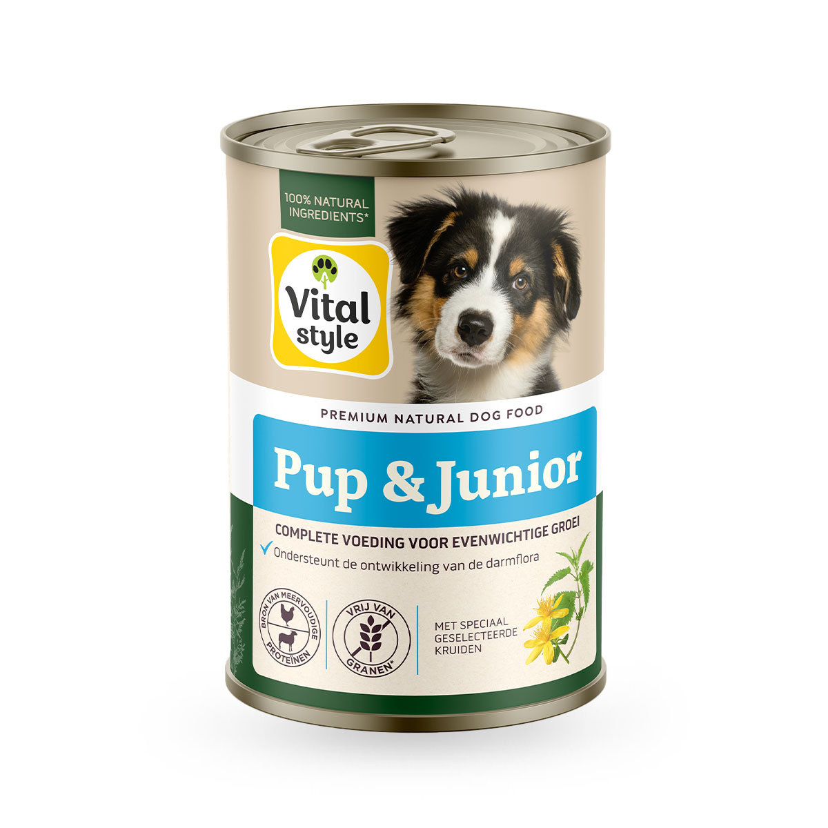 Hond Pup & Junior Natvoer Blik