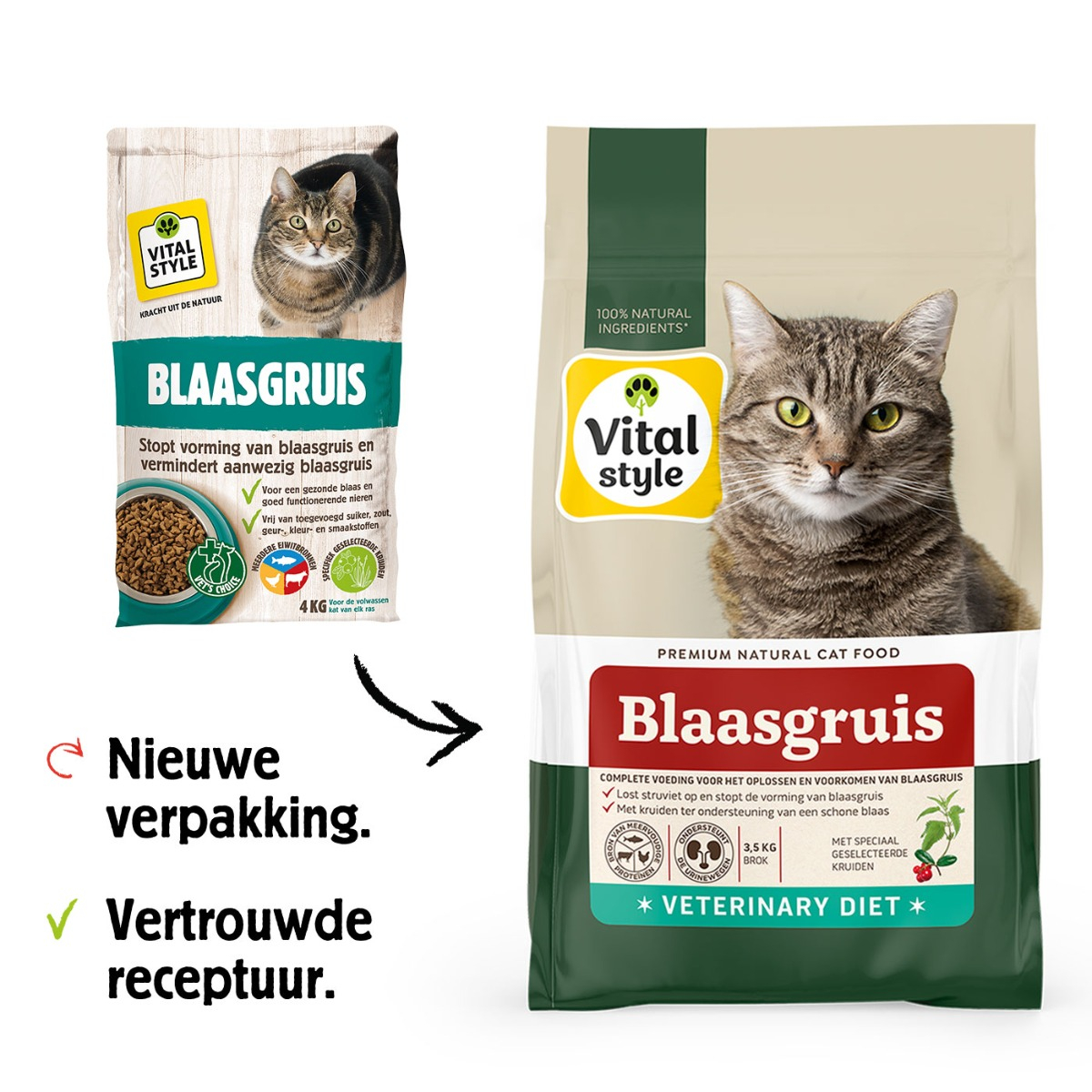 Kat Blaasgruis Brok