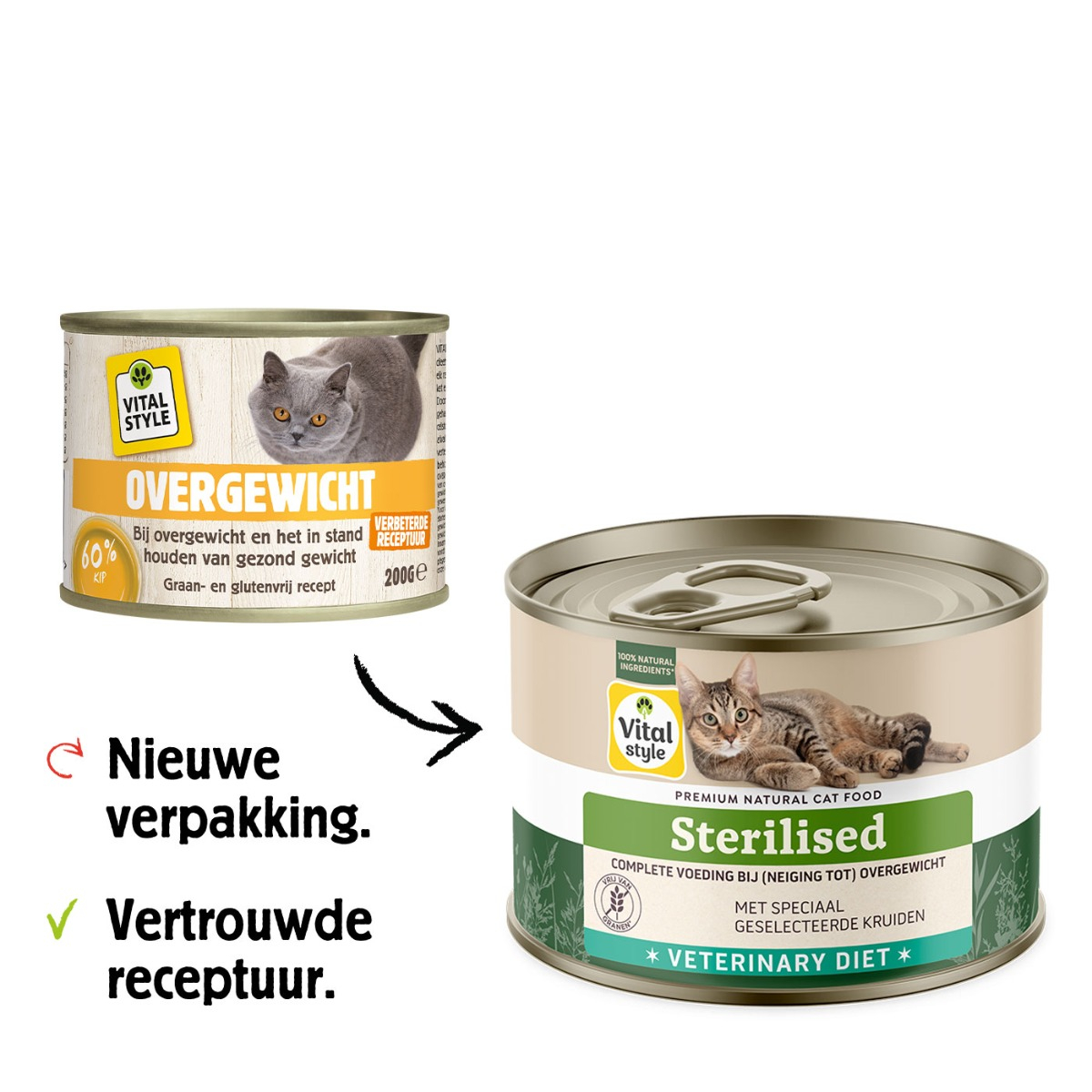 Kat Sterilised Natvoer Blik