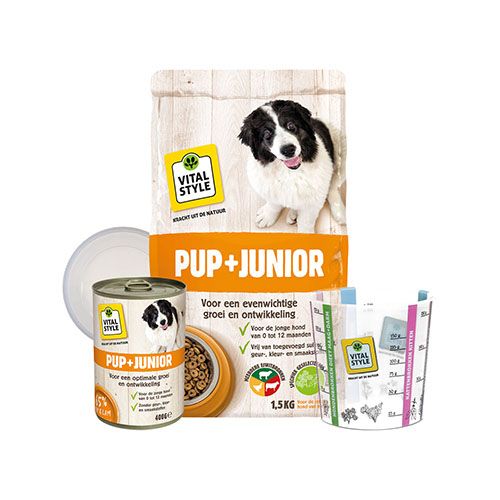 Hond pup+junior proefpakket