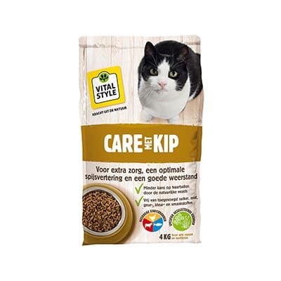 Kat Care Met Kip Brok