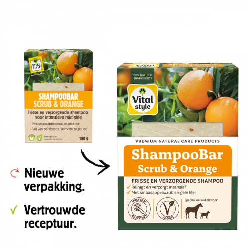 Shampoobar Scrub & Orange