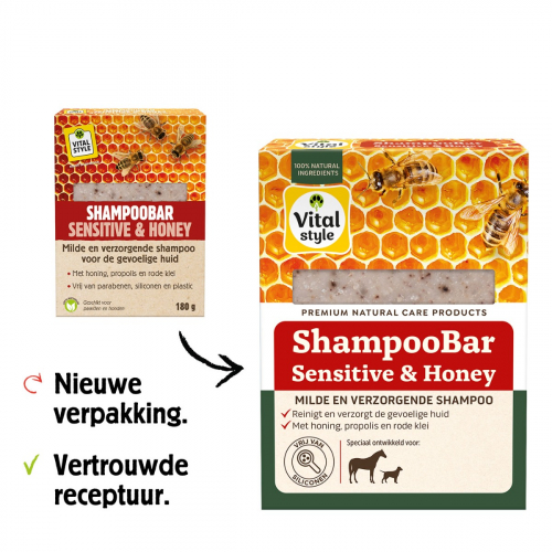 Shampoobar Sensitive & Honey 