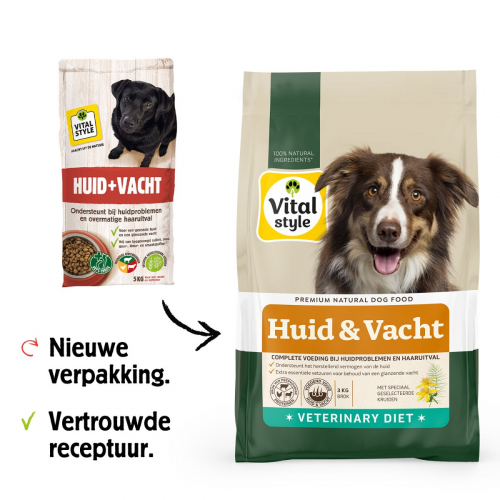 Hond Huid+Vacht Brok