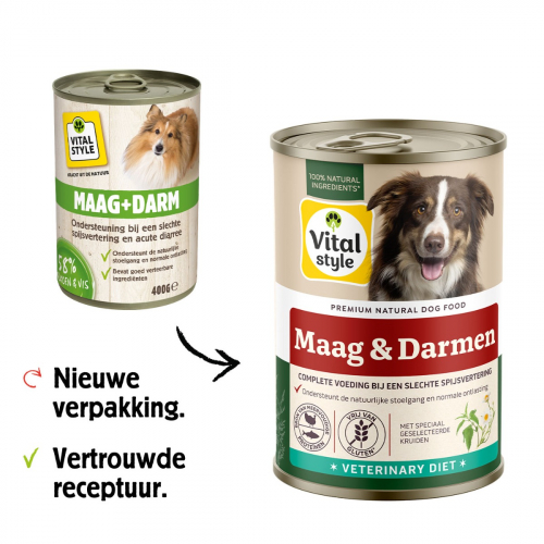 Hond Maag & Darmen Natvoer Blik