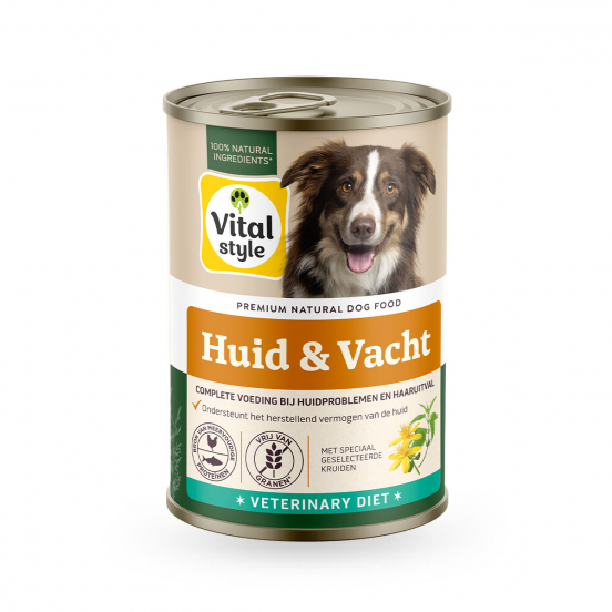 Hond Huid & Vacht Natvoer Blik