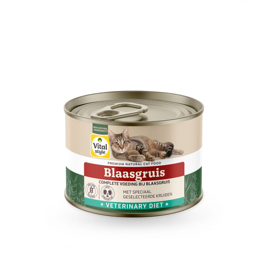 Kat Blaasgruis Natvoer Blik