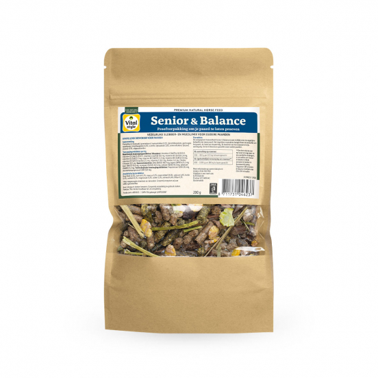 Proefverpakking Muesli Senior & Balance