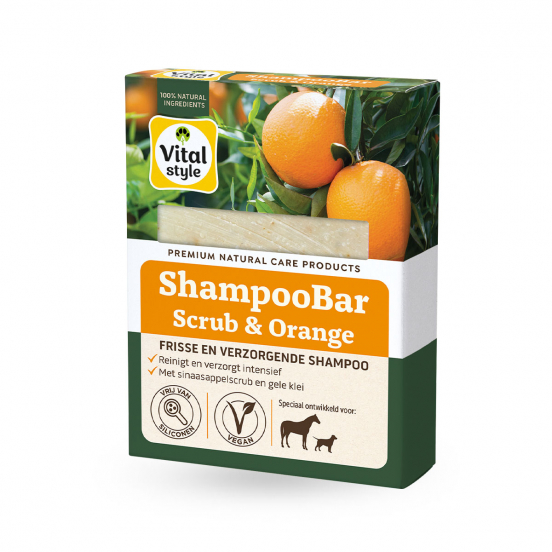 Shampoobar Scrub & Orange