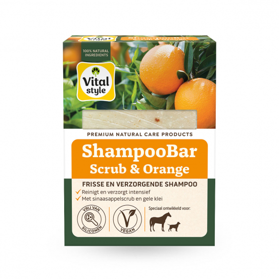 Shampoobar Scrub & Orange